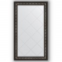 Зеркало с гравировкой в багетной раме Evoform Exclusive-G BY 4225 75 x 129 см, черный ардеко
