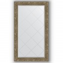 Зеркало с гравировкой в багетной раме Evoform Exclusive-G BY 4231 75 x 130 см, виньетка античная латунь