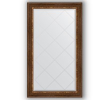 Зеркало с гравировкой в багетной раме Evoform Exclusive-G BY 4234 76 x 131 см, римская бронза
