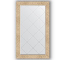 Зеркало с гравировкой в багетной раме Evoform Exclusive-G BY 4236 76 x 131 см, золотые дюны