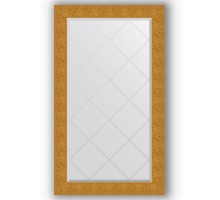 Зеркало с гравировкой в багетной раме Evoform Exclusive-G BY 4237 76 x 131 см, чеканка золотая