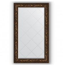 Зеркало с гравировкой в багетной раме Evoform Exclusive-G BY 4244 79 x 133 см, византия бронза