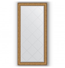 Зеркало с гравировкой в багетной раме Evoform Exclusive-G BY 4266 74 x 156 см, медный эльдорадо