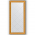 Зеркало с гравировкой в багетной раме Evoform Exclusive-G BY 4267 75 x 157 см, сусальное золото