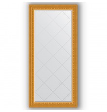 Зеркало с гравировкой в багетной раме Evoform Exclusive-G BY 4267 75 x 157 см, сусальное золото