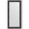 Зеркало с гравировкой в багетной раме Evoform Exclusive-G BY 4268 75 x 157 см, черный ардеко