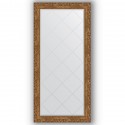 Зеркало с гравировкой в багетной раме Evoform Exclusive-G BY 4271 75 x 157 см, виньетка бронзовая