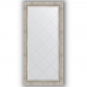 Зеркало с гравировкой в багетной раме Evoform Exclusive-G BY 4276 76 x 158 см, римское серебро