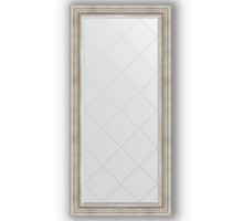 Зеркало с гравировкой в багетной раме Evoform Exclusive-G BY 4276 76 x 158 см, римское серебро