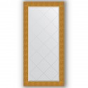 Зеркало с гравировкой в багетной раме Evoform Exclusive-G BY 4280 76 x 158 см, чеканка золотая