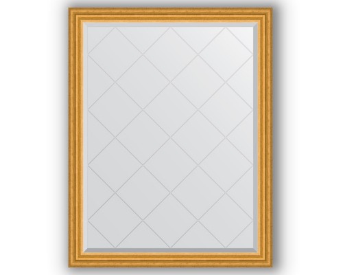 Зеркало с гравировкой в багетной раме Evoform Exclusive-G BY 4345 92 x 117 см, состаренное золото