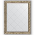 Зеркало с гравировкой в багетной раме Evoform Exclusive-G BY 4358 95 x 120 см, виньетка античное серебро