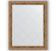 Зеркало с гравировкой в багетной раме Evoform Exclusive-G BY 4359 95 x 120 см, виньетка античная бронза