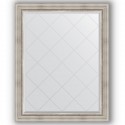 Зеркало с гравировкой в багетной раме Evoform Exclusive-G BY 4362 96 x 121 см, римское серебро