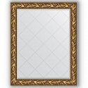 Зеркало с гравировкой в багетной раме Evoform Exclusive-G BY 4371 99 x 124 см, византия золото
