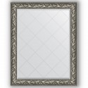 Зеркало с гравировкой в багетной раме Evoform Exclusive-G BY 4372 99 x 124 см, византия серебро