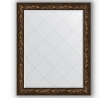 Зеркало с гравировкой в багетной раме Evoform Exclusive-G BY 4373 99 x 124 см, византия бронза