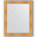 Зеркало с гравировкой в багетной раме Evoform Exclusive-G BY 4374 99 x 124 см, травленое золото