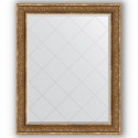 Зеркало с гравировкой в багетной раме Evoform Exclusive-G BY 4378 99 x 124 см, вензель бронзовый