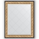 Зеркало с гравировкой в багетной раме Evoform Exclusive-G BY 4380 100 x 125 см, барокко золото