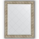 Зеркало с гравировкой в багетной раме Evoform Exclusive-G BY 4381 100 x 125 см, барокко серебро
