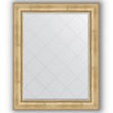 Зеркало с гравировкой в багетной раме Evoform Exclusive-G BY 4385 102 x 127 см, состаренное серебро с орнаментом