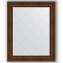 Зеркало с гравировкой в багетной раме Evoform Exclusive-G BY 4386 102 x 127 см, состаренная бронза с орнаментом