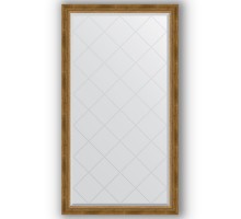 Зеркало с гравировкой в багетной раме Evoform Exclusive-G BY 4395 94 x 168 см, медный эльдорадо