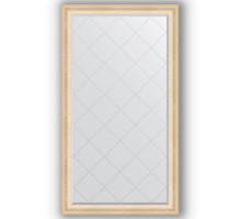 Зеркало с гравировкой в багетной раме Evoform Exclusive-G BY 4398 95 x 170 см, старый гипс