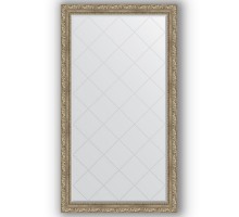 Зеркало с гравировкой в багетной раме Evoform Exclusive-G BY 4401 95 x 170 см, виньетка античное серебро