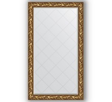 Зеркало с гравировкой в багетной раме Evoform Exclusive-G BY 4414 99 x 173 см, византия золото