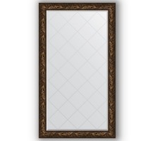 Зеркало с гравировкой в багетной раме Evoform Exclusive-G BY 4416 99 x 173 см, византия бронза