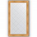 Зеркало с гравировкой в багетной раме Evoform Exclusive-G BY 4417 99 x 174 см, травленое золото