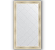 Зеркало с гравировкой в багетной раме Evoform Exclusive-G BY 4418 99 x 174 см, травленое серебро
