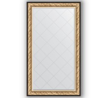 Зеркало с гравировкой в багетной раме Evoform Exclusive-G BY 4423 100 x 175 см, барокко золото