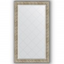 Зеркало с гравировкой в багетной раме Evoform Exclusive-G BY 4424 100 x 175 см, барокко серебро