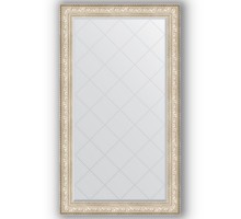 Зеркало с гравировкой в багетной раме Evoform Exclusive-G BY 4426 100 x 175 см, виньетка серебро