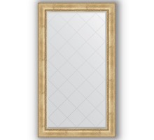Зеркало с гравировкой в багетной раме Evoform Exclusive-G BY 4428 102 x 177 см, состаренное серебро с орнаментом