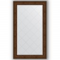 Зеркало с гравировкой в багетной раме Evoform Exclusive-G BY 4429 102 x 177 см, состаренная бронза с орнаментом
