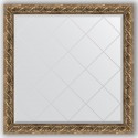 Зеркало с гравировкой в багетной раме Evoform Exclusive-G BY 4442 106 x 106 см, фреска