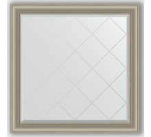 Зеркало с гравировкой в багетной раме Evoform Exclusive-G BY 4450 106 x 106 см, хамелеон