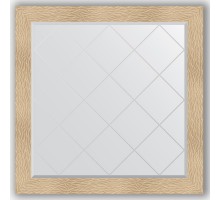 Зеркало с гравировкой в багетной раме Evoform Exclusive-G BY 4451 106 x 106 см, золотые дюны