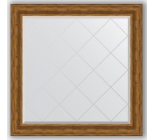 Зеркало с гравировкой в багетной раме Evoform Exclusive-G BY 4462 109 x 109 см, травленая бронза