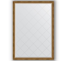 Зеркало с гравировкой в багетной раме Evoform Exclusive-G BY 4477 128 x 183 см, состаренная бронза с плетением