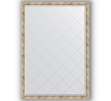 Зеркало с гравировкой в багетной раме Evoform Exclusive-G BY 4478 128 x 183 см, прованс с плетением
