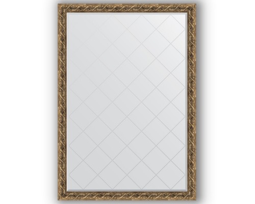 Зеркало с гравировкой в багетной раме Evoform Exclusive-G BY 4485 131 x 185 см, фреска