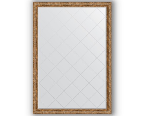 Зеркало с гравировкой в багетной раме Evoform Exclusive-G BY 4488 130 x 185 см, виньетка античная бронза
