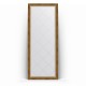 Зеркало с гравировкой в багетной раме Evoform Exclusive-G Floor BY 6303 78 x 198 см, состаренная бронза с плетением