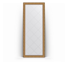 Зеркало с гравировкой в багетной раме Evoform Exclusive-G Floor BY 6306 79 x 198 см, медный эльдорадо