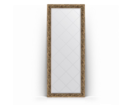 Зеркало с гравировкой в багетной раме Evoform Exclusive-G Floor BY 6311 81 x 200 см, фреска